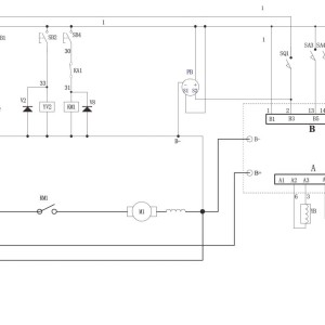 Heli Pallet Truck CBD20-150 Electric Schematic and Parts Manual