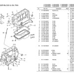 Nissan Engine H15 H20 H25 Parts Manual