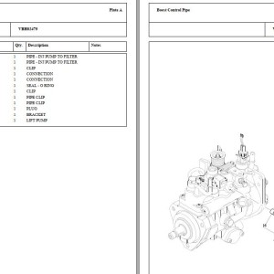 Perkins Engine 1104D-44TA Parts Manual