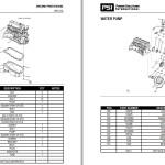 PSI Engine GM 3.0L Parts Manual