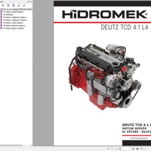 Hidromek Engine Deutz TCD 4.1 L4 Stage 5 Service Manual REV01