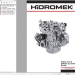 Hidromek Engine Isuzu 4JJ1X Stage 5 Service Manual REV00