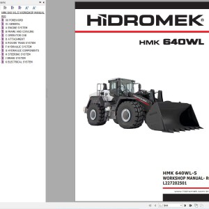 Hidromek HMK640WL-5 Stage5 Workshop Manual L227202501