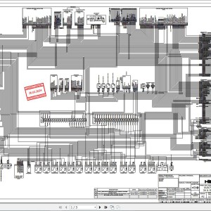 Hidromek HMK 102B-S K4 John Deere Engine 3A Joystick Version R2 Cabin Electrical Diagrams