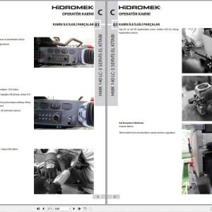 Hidromek HMK 140LC-3 Workshop Manual H307322500 TR