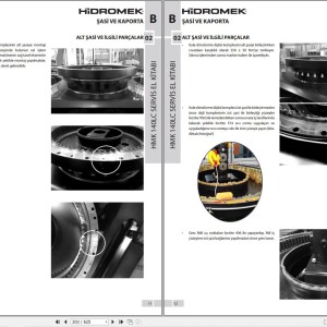 Hidromek HMK 140LC Workshop Manual H307322500 TR
