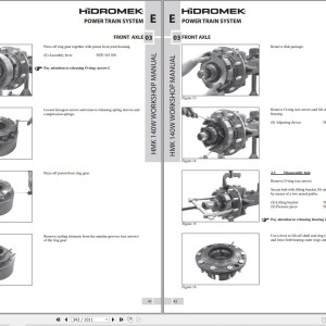 Hidromek HMK 140W-3 H4 Stage3A Workshop Manual