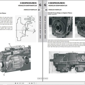 Hidromek HMK 140W-3 Stage3B Workshop Manual TR
