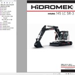 Hidromek HMK 145 LC SR-3 Workshop Manual TR