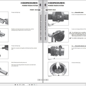 Hidromek HMK 150WR-5 H4 Stage5 Workshop Manual
