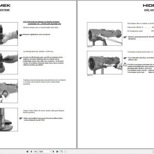 Hidromek HMK 200W-3 Workshop Manual TR