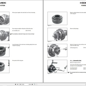 Hidromek HMK 200W-4 Workshop Manual
