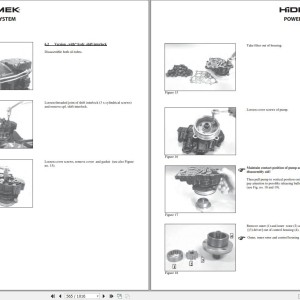 Hidromek HMK 210W-3 Workshop Manual