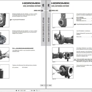 Hidromek HMK 210W-3 Workshop Manual TR