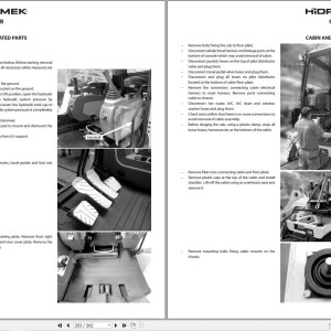 Hidromek HMK 220LC-2 Workshop Manual