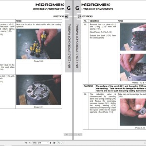 Hidromek HMK 220LC-3 Workshop Manual H347322501