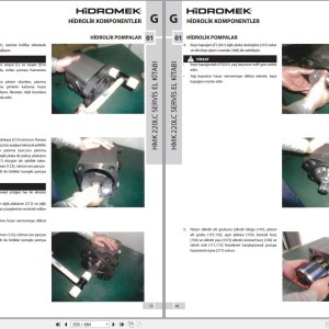Hidromek HMK 220LC-3 Workshop Manual TR