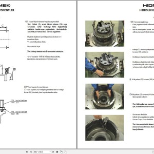 Hidromek HMK 230LC-3 Workshop Manual TR