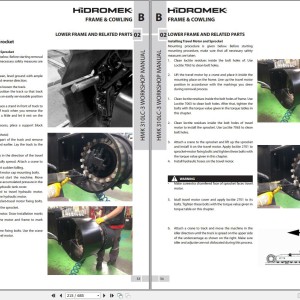 Hidromek HMK 300LC-3 HMK 310LC-3 Workshop Manual H25732B501