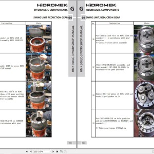 Hidromek HMK 300LC-3 Workshop Manual