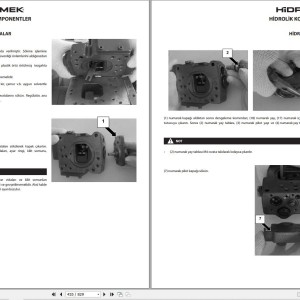 Hidromek HMK 310LC-3 Workshop Manual TR