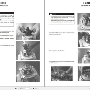 Hidromek HMK 370LC Workshop Manual H377322500 TR
