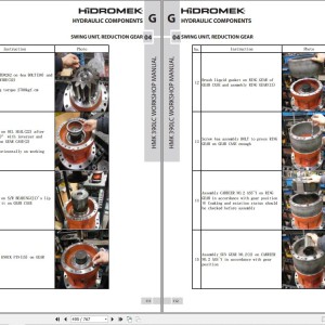 Hidromek HMK 390LC-4 Workshop Manual
