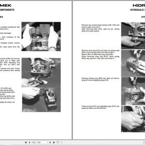 Hidromek HMK 490LC-3 Workshop Manual