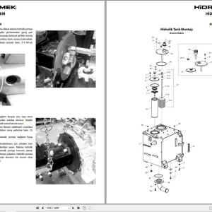 Hidromek HMK 490LC-3 Workshop Manual H387322500 TR