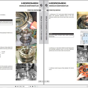 Hidromek HMK 490LC Workshop Manual H387322500 TR