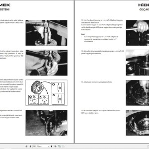 Hidromek HMK 600MG-5 Workshop Manual R60015500 TR