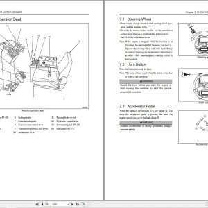 Mitsubishi MG330-BSII Operation Maintenance Manual 99770-00100