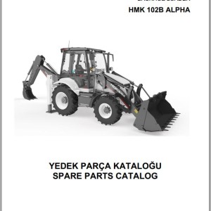 Hidromek HMK 102B ALPHA Spare Parts Catalog Y1012591