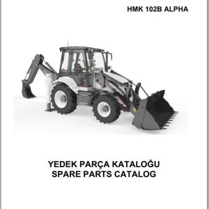 Hidromek HMK 102B ALPHA Spare Parts Catalog Y1012721