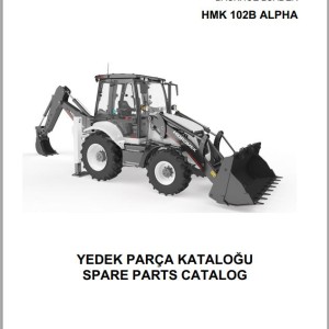 Hidromek HMK 102B ALPHA Spare Parts Catalog Y1012747
