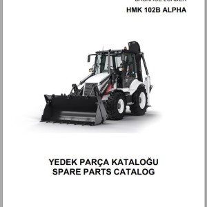 Hidromek HMK 102B ALPHA Spare Parts Catalog Y1012762