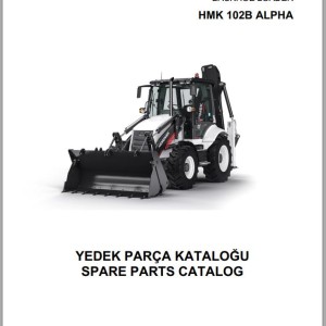 Hidromek HMK 102B ALPHA Spare Parts Catalog Y1012763