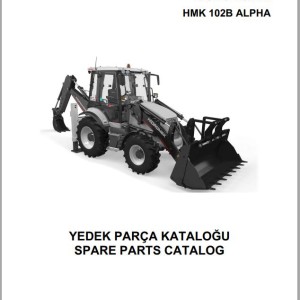 Hidromek HMK 102B ALPHA Spare Parts Catalog Y13020100-R