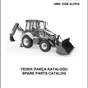 Hidromek HMK 102B ALPHA Spare Parts Catalog Y1303100-R