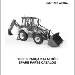 Hidromek HMK 102B ALPHA Spare Parts Catalog Y1304100