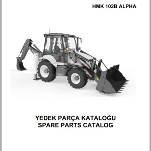 Hidromek HMK 102B ALPHA Spare Parts Catalog Y2501100H