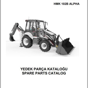 Hidromek HMK 102B ALPHA Spare Parts Catalog Y2501100R