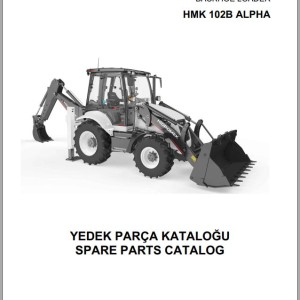 Hidromek HMK 102B ALPHA Spare Parts Catalog Y2503100