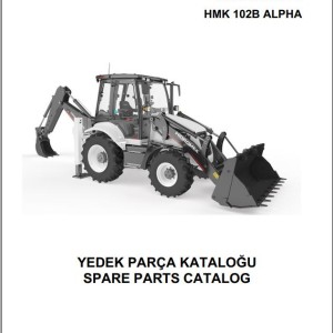 Hidromek HMK 102B ALPHA Spare Parts Catalog Y2504100H
