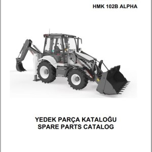 Hidromek HMK 102B ALPHA Spare Parts Catalog Y2504100R