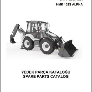 Hidromek HMK 102S ALPHA Spare Parts Catalog Y1012650