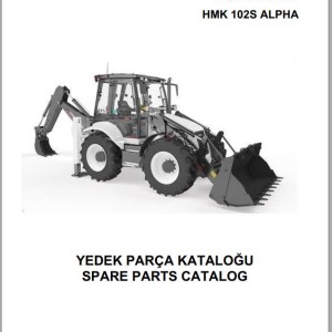 Hidromek HMK 102S ALPHA Spare Parts Catalog Y1012741