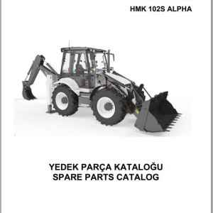 Hidromek HMK 102S ALPHA Spare Parts Catalog Y1501100H