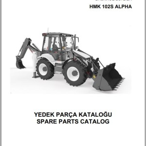 Hidromek HMK 102S ALPHA Spare Parts Catalog Y1501100R