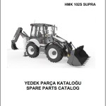 Hidromek HMK 102S SUPRA Spare Parts Catalog Y1502100